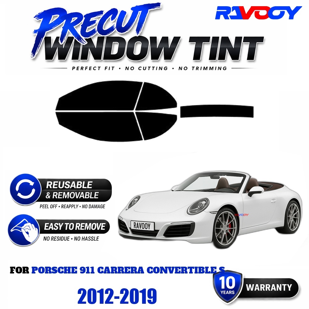 Air Bubble Remover - Precut Window Tint, Reusable Removable EPU