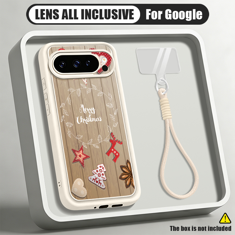 Cartoon Santa Pattern Phone Ca - огляд і ціна Google Pixel 8A