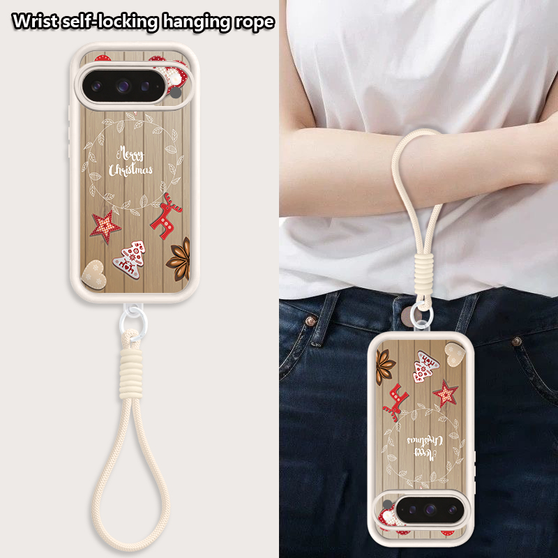 Cartoon Santa Pattern Phone Ca - огляд і ціна Google Pixel 8A