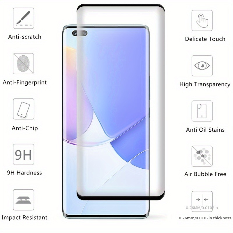 2pcs High-Definition Tempered  - огляд і ціна Huawei Nova 12
