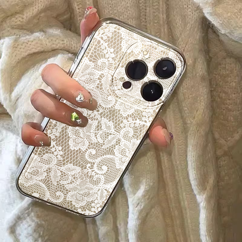 New Black White Lace Phone Cas - огляд і ціна Samsung Galaxy A55