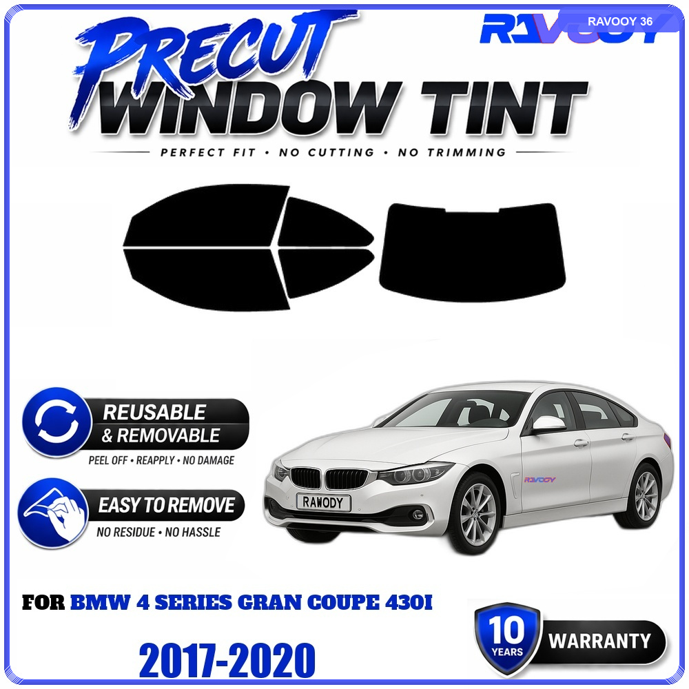 Precut Window Tint, Reusable R - огляд і ціна Air Bubble Remover