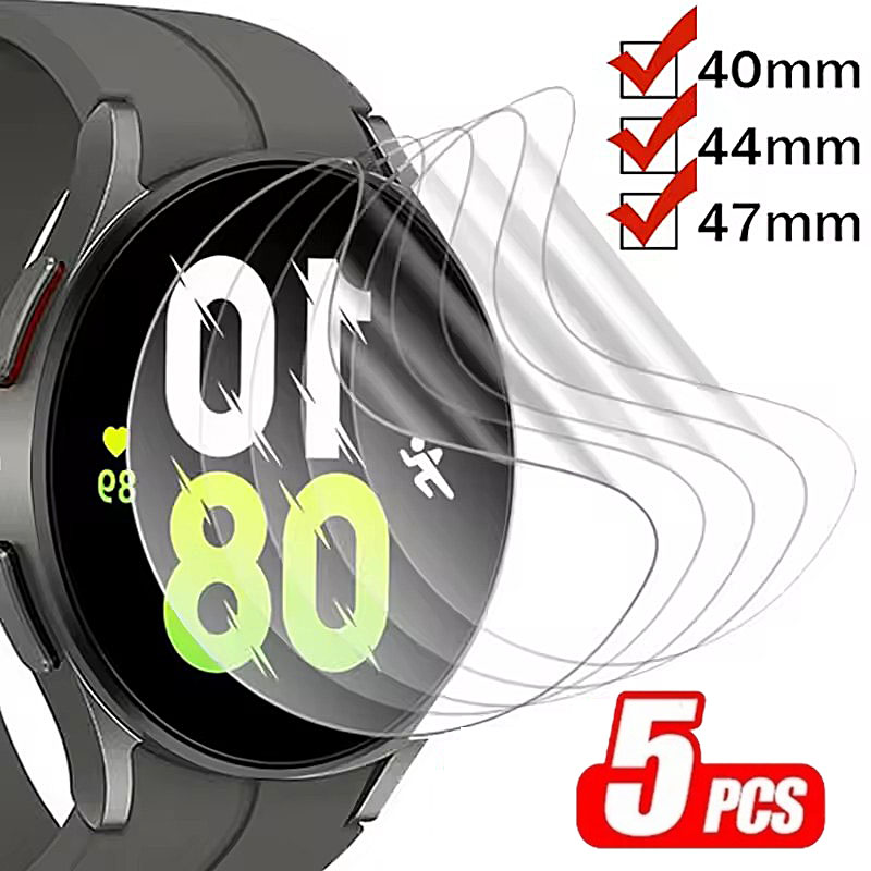 5Pcs Hydrogel Film For Samsung - огляд і ціна Hydrogel Screen Protector