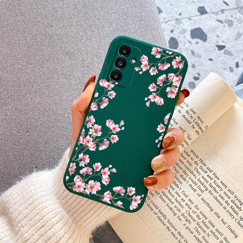 Pink Cherry Blossom Branch Pri - огляд і ціна Samsung Galaxy A55